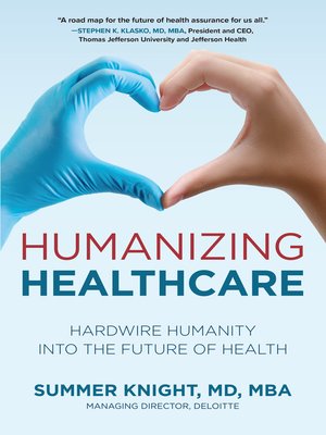 cover image of Humanizing Healthcare